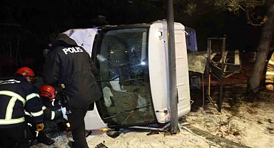 Alkollü sürücüye, sürücü olduğunu polisler hatırlattı