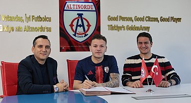 Altınordu'dan orta sahaya takviye