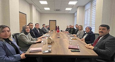 Altıntaş'ta İlçe İdare Şube Başkanları Toplantısı yapıldı