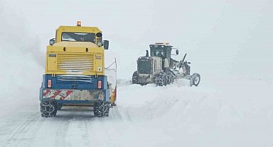 Amasya'da 62 köy yolu ulaşıma kapalı