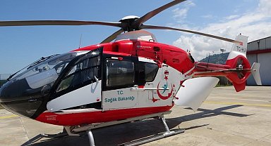 Ambulans helikopter geçen yıl 299 hasta için havalandı