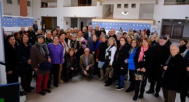 Anadolu Üniversitesi 60 yaş üstü Tazelenme Üniversitesi öğrencilerinden mandala sergisi
