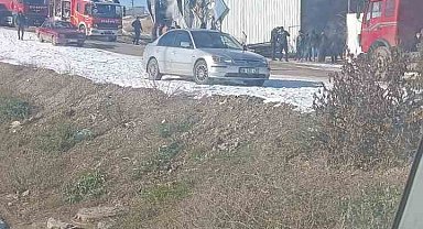 Ankara'da geri dönüşüm fabrikasında yangın