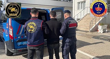 Antalya'da 25 yıl 15 gün kesinleşmiş hapis cezası bulunan firari yakalandı