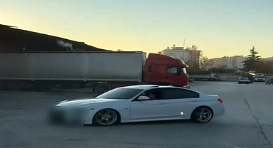 Antalya'da drift yapan sürücüye sosyal medya paylaşımı sonrası ceza