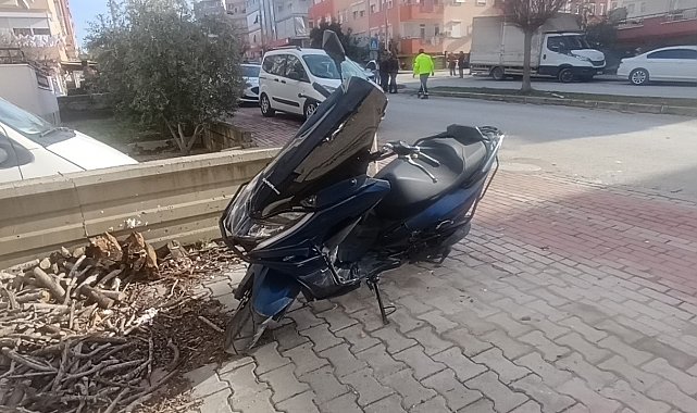 Antalya'da otomobille motosiklet çarpıştı: 1 yaralı