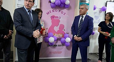 Antalya'nın ilk 'Menopoz Okulu' Kepez Devlet Hastanesi'nde açıldı