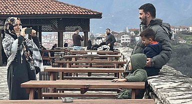 Ara tatilin son günlerinde tarihi ilçede hafta sonu hareketliliği