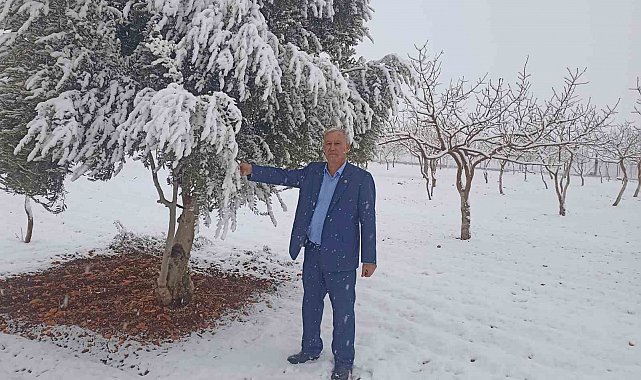 Araban'da kar yağışları çiftçiler ve üreticilerin yüzünü güldürdü