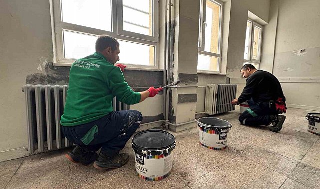 Arif Molu Mesleki ve Teknik Anadolu Lisesi yeniden boyandı