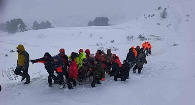 Artvin'de çığ altında kalan çobanlardan birinin daha cansız bedeni bulundu