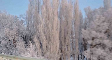 Aşkale'de Sibirya soğukları: Termometreler -30'u gösterdi