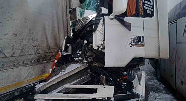 Aşkale'de trafik kazası