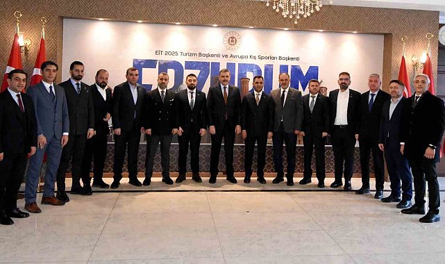 ASKON'dan Erzurum Valisi Çiftiçi'ye istişare ziyareti