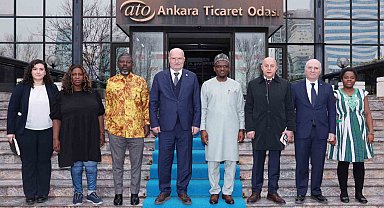 ATO Başkanı Baran: "Gana ile ticaretimizi kısa sürede 1 milyar dolar seviyesine taşıyabileceğimize inanıyorum"
