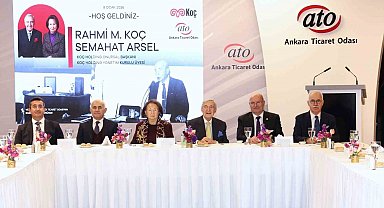 ATO Başkanı Baran: "Koç Holding'in Ankara'mıza ve ülkemize katkıları son derece değerli"