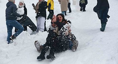 Ayder Yaylası'nda Kardan Adam Kış Festivali coşkusu