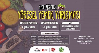 Aydın kestanesi yöresel yemek yarışmasıyla tanıtılacak