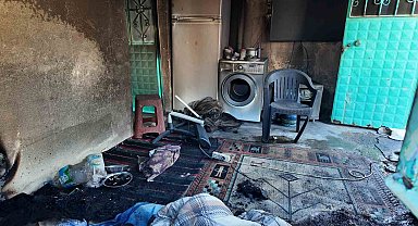 Aydın'da yalnız yaşayan yaşlı adam yangında hayatını kaybetti