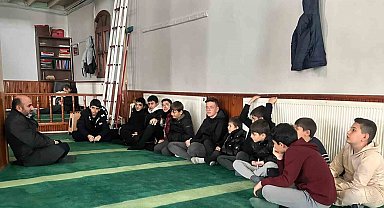 Aydıntepe'de ortaokul öğrencilerine ara dönem kampı