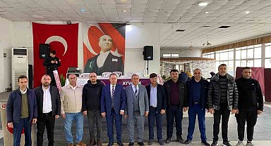 Ayvacık'ta Şoförler ve Otomobilciler Esnaf Odası Başkanı Mehmet Solak güven tazeledi