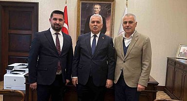 Aziz Yıldırım İGM Başkanı Koç'u ağırladı