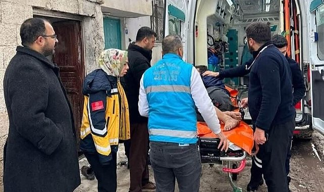 Babanın görüntüleri ekipleri harekete geçirdi