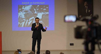 Babüroğlu Atatürk ve Cumhuriyet değerlerini anlattı