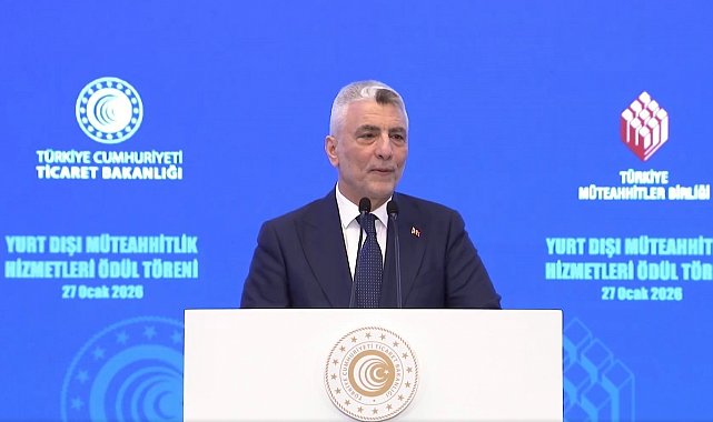 Bakan Bolat: "Dış müteahhitlik alanında 23 yılda 500 milyar dolar üzerine ilave bir proje geliri ortaya konmuştur"