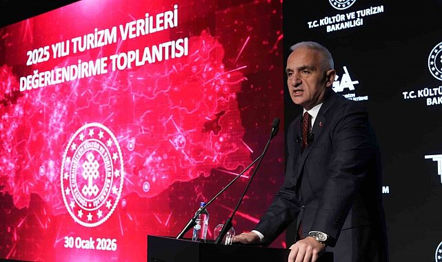 Bakan Ersoy: ''2025 turizm geliri 65,2 milyar dolar''
