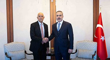 Bakan Fidan, ABD Suriye Temsilcisi Barrack'ı kabul etti