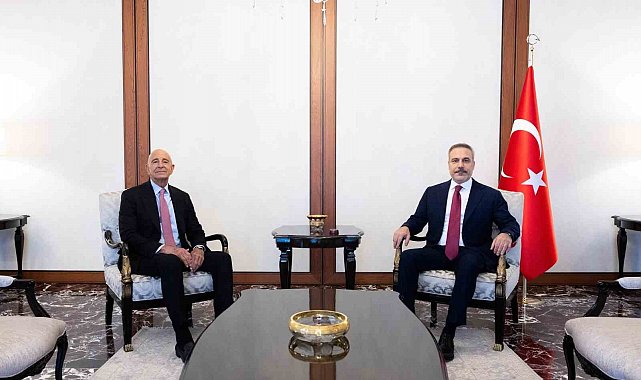 Bakan Fidan, ABD'nin Suriye Temsilcisi Barrack'ı kabul etti