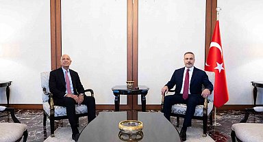 Bakan Fidan, ABD'nin Suriye Temsilcisi Barrack'ı kabul etti