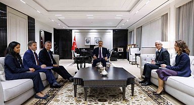 Bakan Fidan, UNRWA Genel Komiseri Lazzarini'yi kabul etti