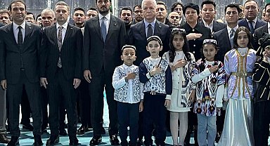 Bakırköy'de Özbekistan Devlet Okulu'nun yapıma yönelik tören düzenlendi