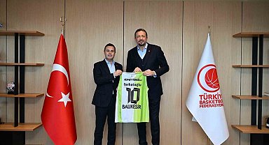 Balıkesir basketbolu için Başkan Ahmet Akın'dan TBF'ye önemli ziyaret