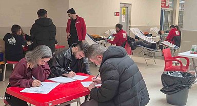 Bartın'da 2 günde 52 ünite kan bağışı yapıldı