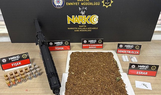 Bartın'da uyuşturucu operasyonu: 6 gözaltı