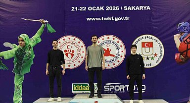 BARÜ'lü öğrencilerden Üniversiteler Arası Wushu Türkiye Şampiyonası'nda 3 madalya