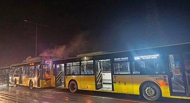 Başakşehir'de 3 İETT otobüsü kazaya karıştı: Yaralılar var