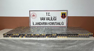 Başkale'de bin 540 paket gümrük kaçağı sigara ele geçirildi