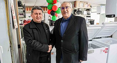 Başkan Arslan Çameli esnafı ile bir araya geldi