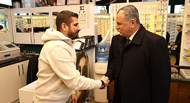 Başkan Balaban esnafı dinlemeye devam ediyor