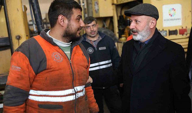 Başkan Çolakbayrakdar: "Şehrimizin ihtiyaçlarını fabrika gibi çalışan kendi atölyelerimizde üretiyoruz"