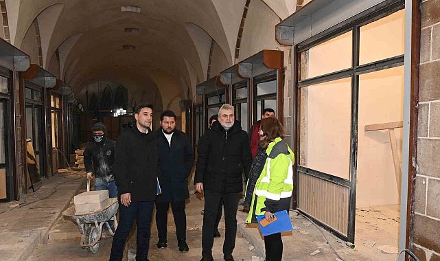 Başkan Görgel: "Tarihi Kapalı Çarşı'mızın restorasyonu tamamlanıyor"