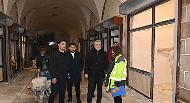 Başkan Görgel: "Tarihi Kapalı Çarşı'mızın restorasyonu tamamlanıyor"