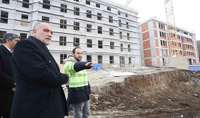 Başkan Sandıkçı: "Canik Fen Lisemiz bölgenin en donanımlı liselerinden olacak"