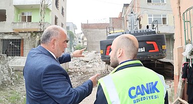 Başkan Sandıkçı: "Yeni bulvar yolu ile Canik'in ulaşım ağı güçlenecek, trafik yoğunluğu azalacak"