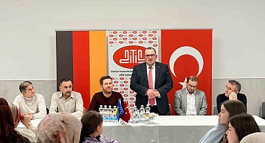 Başkan Tatık, Almanyada yaşayan gurbetçilerle bir araya geldi