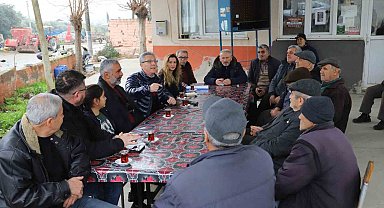 Başkan Tetik mahalle ziyaretlerini sürdürüyor